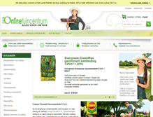 Tablet Screenshot of online-tuincentrum.be